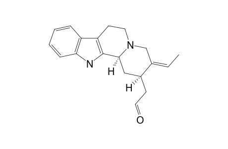 Corynan-17-al, 19,20-didehydro-, (19Z)-