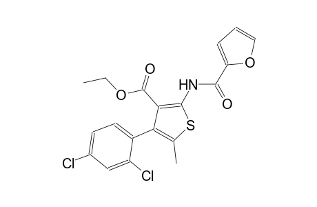 ethyl 4-(2,4-dichlorophenyl)-2-(2-furoylamino)-5-methyl-3-thiophenecarboxylate