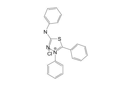 4,5-DIPHENYL-1,3,4-THIADIAZOLIUM-2-PHENYLAMINE-CHLORIDE