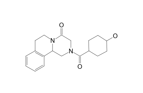 2-(4-hydroxycyclohexanecarbonyl)-3,6,7,11b-tetrahydro-1H-pyrazino[2,1-a]isoquinolin-4-one