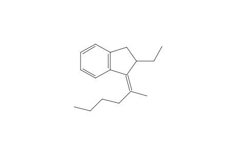 (1Z)-2-ethyl-1-(1-methylpentylidene)indane