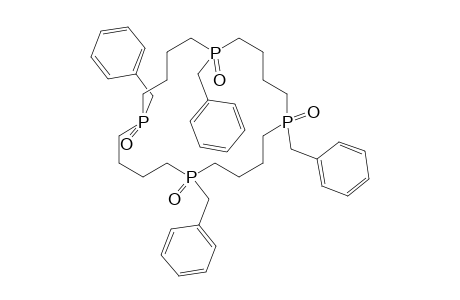 1,6,11,16-Tetrabenzyl-1,6,11,16-tetraphosphacycloicosane 1,6,11,16-tetraoxide