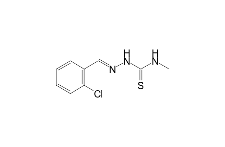 1-(o-chlorobenzylidene)-4-methyl-3-thiosemicarbazide