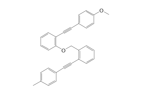 1-((4-Methoxyphenyl)ethynyl)-2-((2-(p-tolylethynyl)benzyl)oxy)benzene