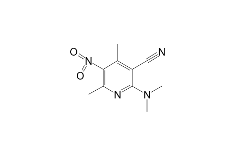 4,6-dimethyl-2-(dimethylamino)-5-nitronicotinonitrile