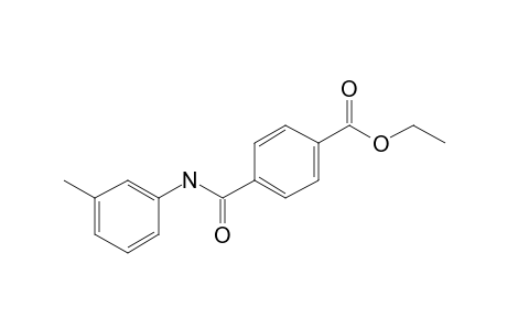 Terephthalic acid, monoamide, N-(3-methylphenyl)-, ethyl ester