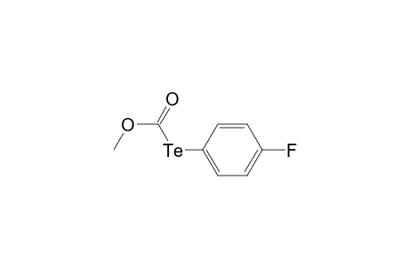 Methyl (4-fluorophenyl)tellanylformate