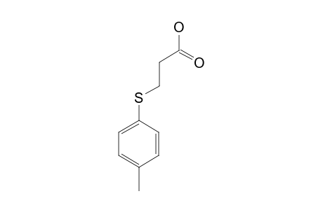 3-(p-tolylthio)propionic acid