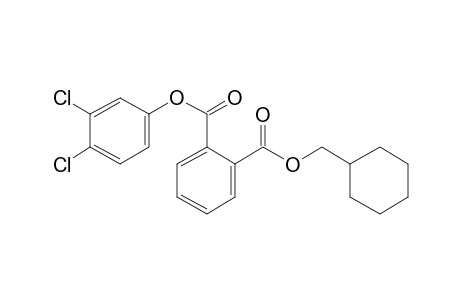 Phthalic acid, cyclohexylmethyl 3,4-dichlorophenyl ester