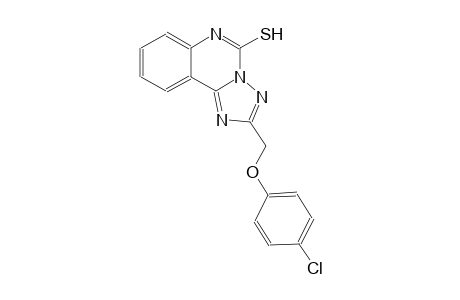 2-[(4-chlorophenoxy)methyl][1,2,4]triazolo[1,5-c]quinazolin-5-yl hydrosulfide