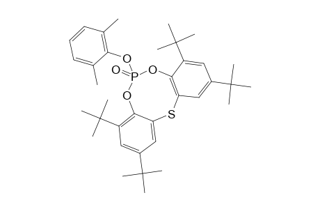 6-(2',6'-DIMETHYLPHENOXY)-2,4,8,10-TETRA-TERT.-BUTYLDIBENZO-[D,G]-[1,3,6,2]-DIOXATHIAPHOSPHOCIN-6-OXIDE