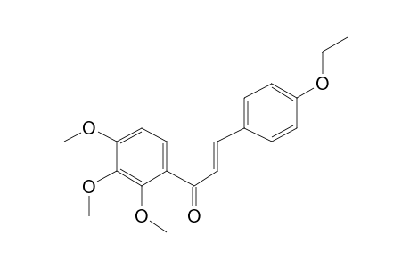 Trans-4-ethoxy-2',3',4'-trimethoxychalcone