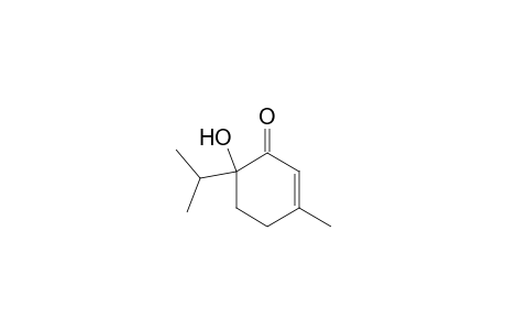 2-Cyclohexen-1-one, 6-hydroxy-3-methyl-6-(1-methylethyl)-