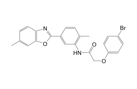 acetamide, 2-(4-bromophenoxy)-N-[2-methyl-5-(6-methyl-2-benzoxazolyl)phenyl]-