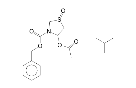 3-THIAZOLIDINECARBOXYLIC ACID, 4-(ACETYLOXY)-2-(1,1-DIMETHYLETHYL)-, PHENYLMETHYL ESTER, 1-OXIDE, [1R-(1alpha,2beta,4beta)]-