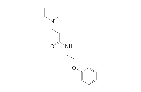 3-(ethylmethylamino)-N-(2-phenoxyethyl)propionamide