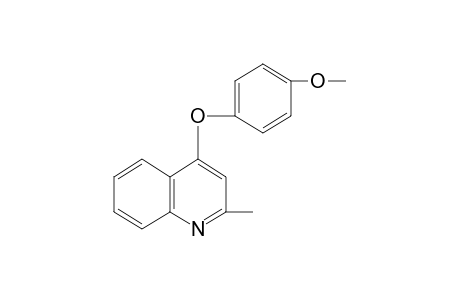 4-(p-methoxyphenoxy)quinaldine