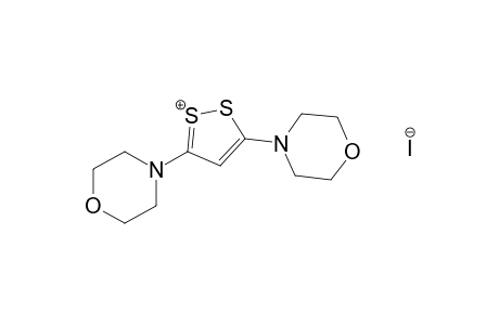 3,5-dimorpholino-1,2-dithiol-1-ium iodide