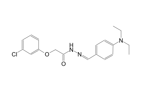 acetic acid, (3-chlorophenoxy)-, 2-[(E)-[4-(diethylamino)phenyl]methylidene]hydrazide
