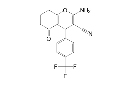 4H-1-benzopyran-3-carbonitrile, 2-amino-5,6,7,8-tetrahydro-5-oxo-4-[4-(trifluoromethyl)phenyl]-