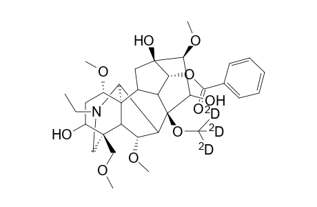 14-(Benzoyloxy)-8-(trideuteriomethoxy)-aconine