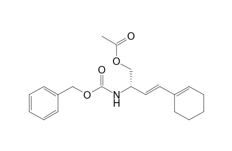 L-2-[(Benzyloxycarbonyl)amino]-4-(cyclohex-1-en-1-yl)but-3-enyl acetate