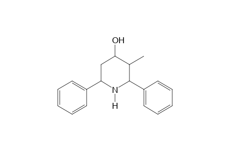 4-PIPERIDINOL, 2,6-DIPHENYL- 3-METHYL-, /B-FORM/