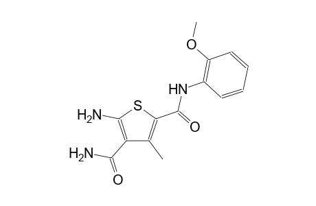 2,4-thiophenedicarboxamide, 5-amino-N~2~-(2-methoxyphenyl)-3-methyl-