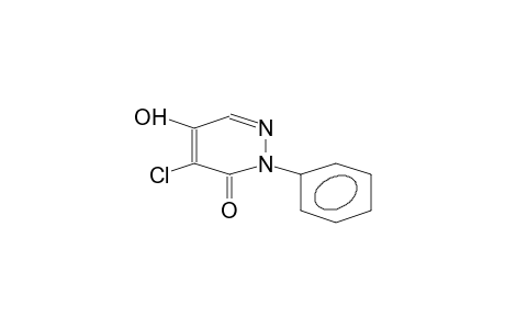 4-chloro-5-hydroxy-2-phenyl-3(2H)-pyridazinone