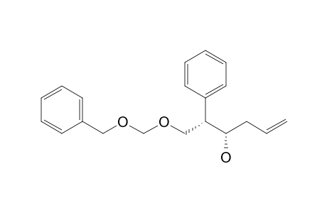 (2S,3S)-1-[(Benzyloxy)methoxy]-2-phenylhex-5-en-3-ol