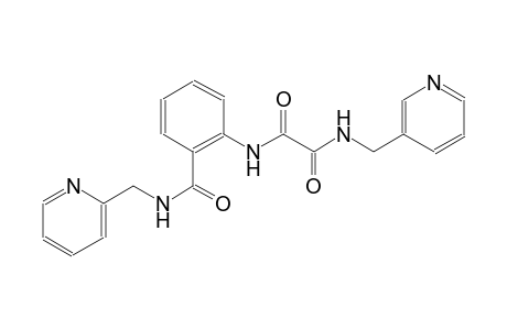 ethanediamide, N~1~-(3-pyridinylmethyl)-N~2~-[2-[[(2-pyridinylmethyl)amino]carbonyl]phenyl]-