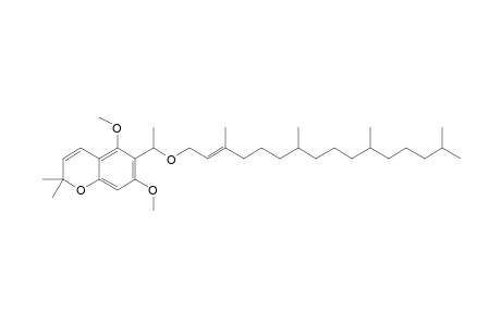 11-O-PHYTYL-6-(1-HYDROXYETHYL)-5,7-DIMETHOXY-2,2-DIMETHYL-2H-1-BENZOPYRAN