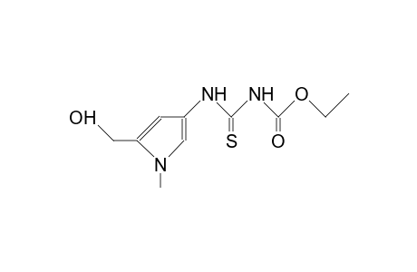 4-(3-ETHOXYCARBONYLTHIOUREIDO)-2-HYDROXYMETHYL-1-METHYLPYRROL