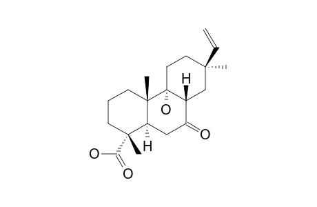 ACANTHOKOREOIC-ACID-A;ENT-7-OXO-9-ALPHA-HYDROXY-PIMARA-15-EN-19-OIC-ACID