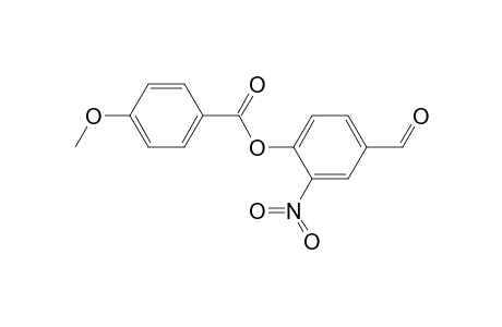 4-Formyl-2-nitrophenyl 4-methoxybenzoate