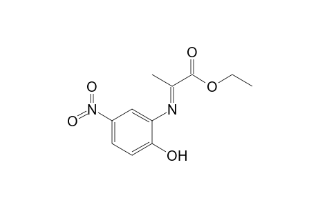 Propanoic acid, 2-[(2-hydroxy-4-nitrophenyl)imino]-, ethyl ester