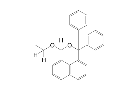 1,1-diphenyl-3-ethoxy-1H,3H-naphtho[1,8-cd]pyran