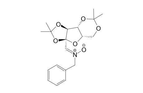 N-(1-Deoxy-2,3:4,6-di-o-isopropylidene-.alpha.,L-xylo-hex-2-ul-1-ylidene)benzylamine N-oxide