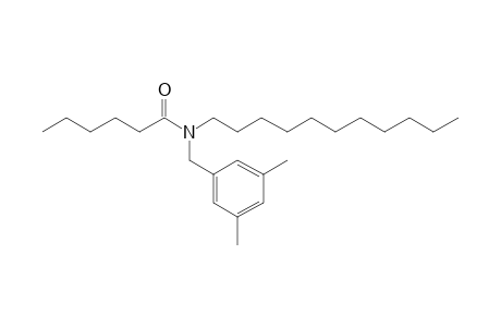 Hexanamide, N-(3,5-dimethylbenzyl)-N-undecyl-