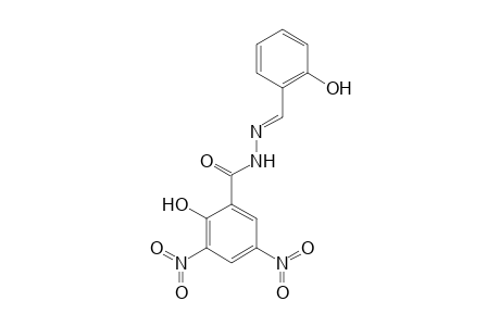 2-Hydroxy-N'-[(Z)-(2-hydroxyphenyl)methylidene]-3,5-dinitrobenzohydrazide