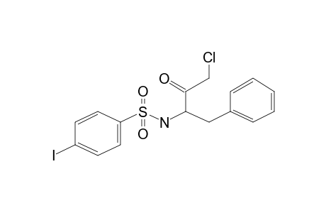 N-(1-Benzyl-3-chloro-2-oxopropyl)-4-iodobenzenesulfonamide