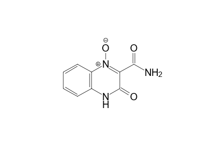 3,4-DIHYDRO-3-OXO-2-QUINOXALINECARBOXAMIDE, 1-OXIDE