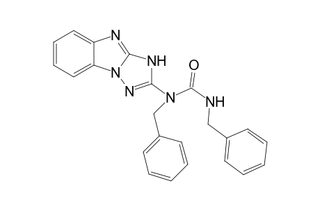 1,3-bis(phenylmethyl)-1-(1H-[1,2,4]triazolo[1,5-a]benzimidazol-2-yl)urea