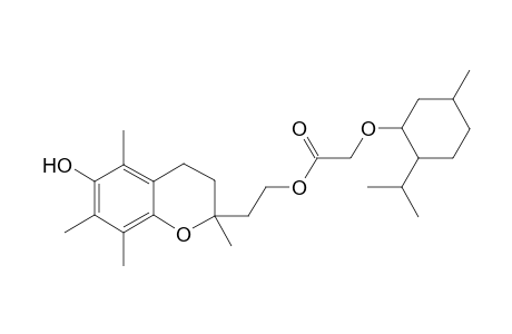 Acetic acid, [[5-methyl-2-(1-methylethyl)cyclohexyl]oxy]-, 2-(3,4-dihyd