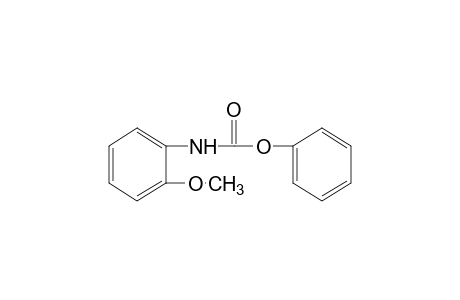 o-methoxycarbanilic acid, phenyl ester