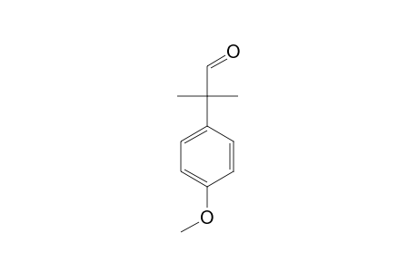 2-(4-Methoxyphenyl)-2-methyl-propanal