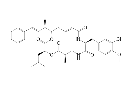 Cyclic Depsipeptide (cryptophycin C isomer)