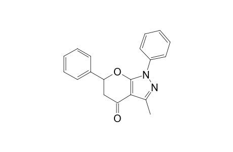 3-METHYL-1,6-DIPHENYL-5,6-DIHYDRO-1H-PYRANO-[2,3-C]-PYRAZOL-3-ONE