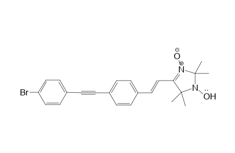 4-{2-[4-(p-Bromophenylethynyl)phenyl]vinyl}-2,2,5,5-tetramethyl-3-imazazoline-3-oxide-1-oxyl