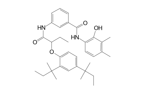 Benzamide, 3-[[2-[2,4-bis(1,1-dimethylpropyl)phenoxy]-1-oxobutyl]amino]-N-(2-hydroxy-3,4-dimethylphenyl)-